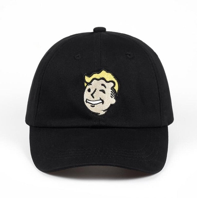 Pip boy Baseball Cap Fallout 4 Dad Hat Fallout Shelter Pip-Boy Embroidery 100% Cotton Snapback Caps Game Lovers Women Men Hat