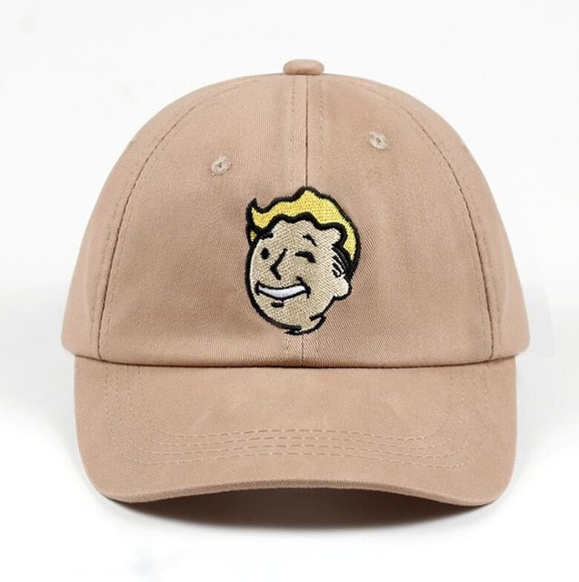 Pip boy Baseball Cap Fallout 4 Dad Hat Fallout Shelter Pip-Boy Embroidery 100% Cotton Snapback Caps Game Lovers Women Men Hat