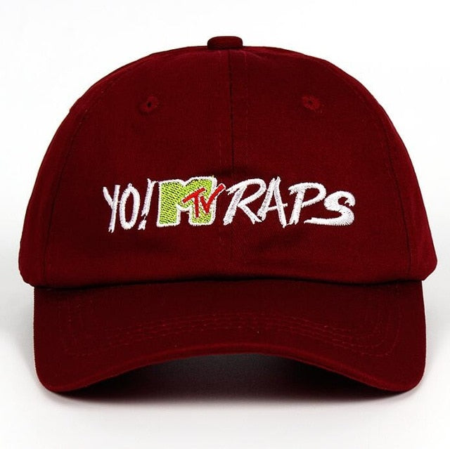 YO! MTV RAPS baseball cap casquette de marque gorras planas dad hat hip hop snapback caps hats for women men hat Casual hats