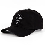 Drake In My Feelings Dad Hat Hot singles Kiki do you love me Buzzwords Baseball Cap 100% Cotton embroidery Snapback Caps Unisex