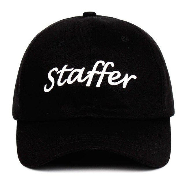 2019 staffer Dad Hat 100% Cotton Snapback Hat new embroidery Baseball Caps letter Unisex Men Women staffer custom Caps